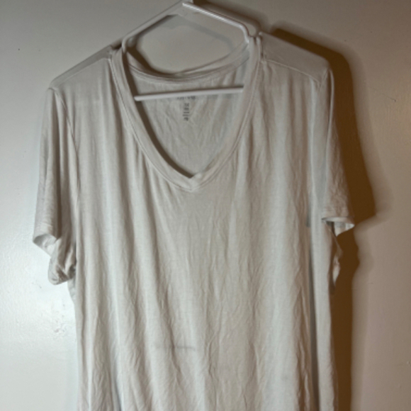Just Be Light Gray Casual Shirt 3X - Picture 1 of 3